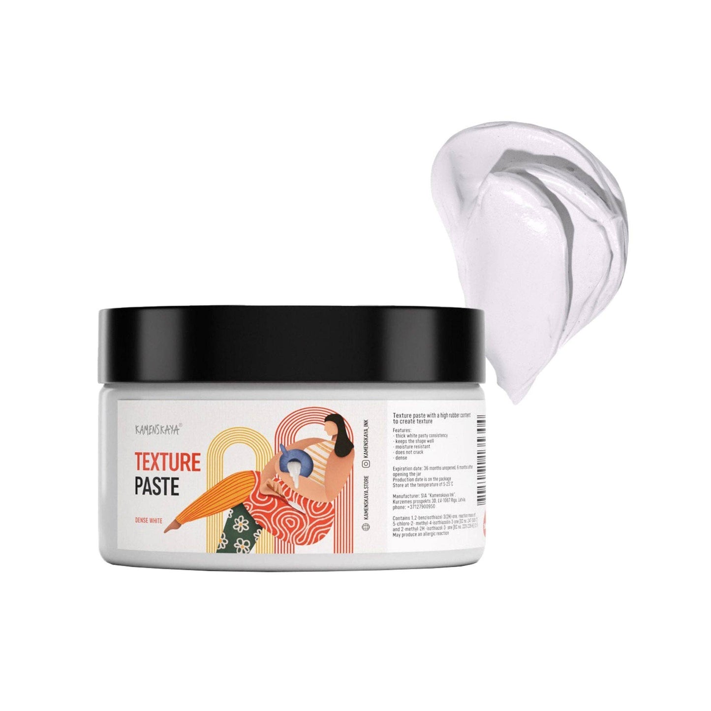 Texturpasta (Tät vit)