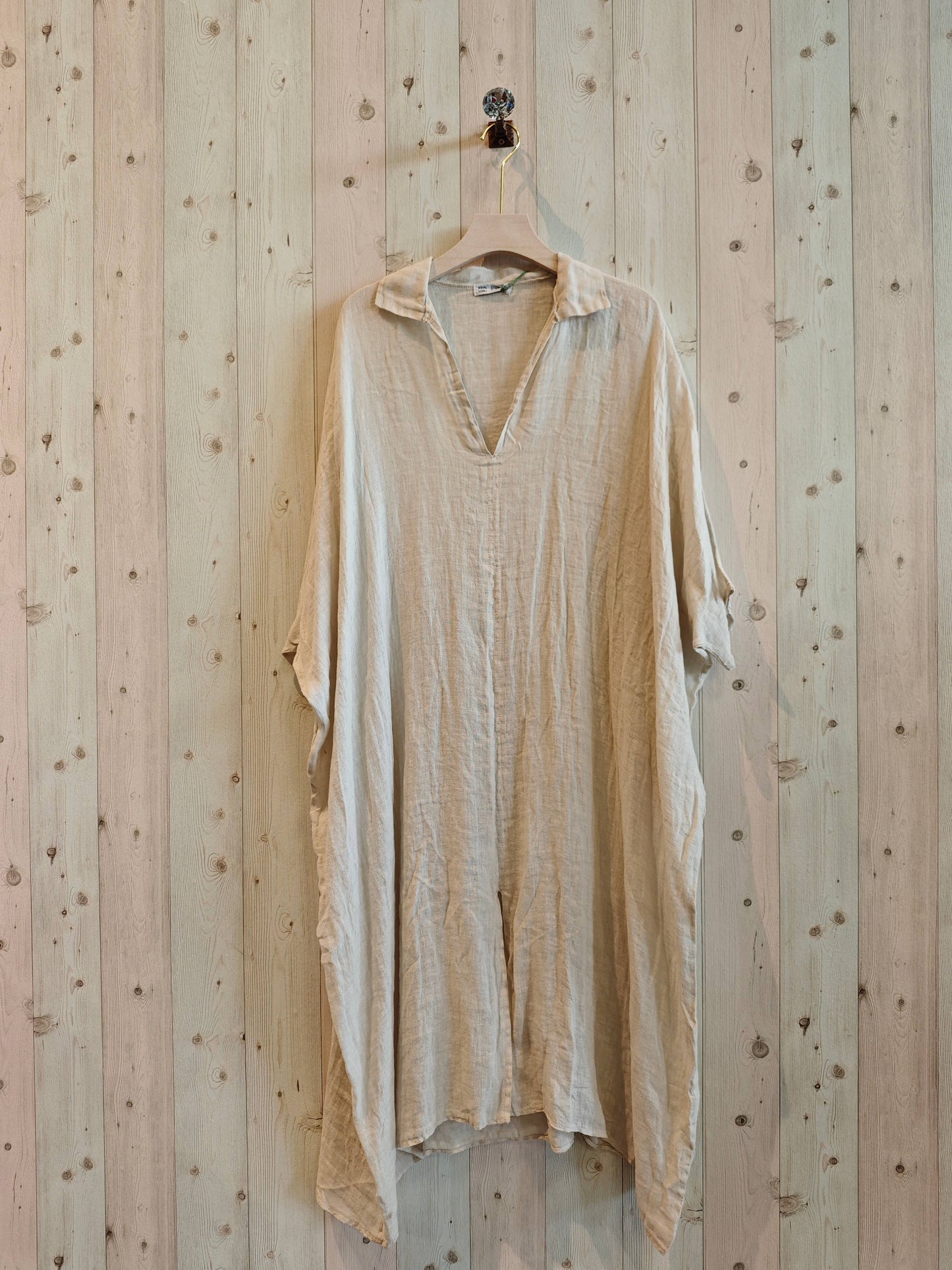 KAFTAN VANLIGT LINNE 100%