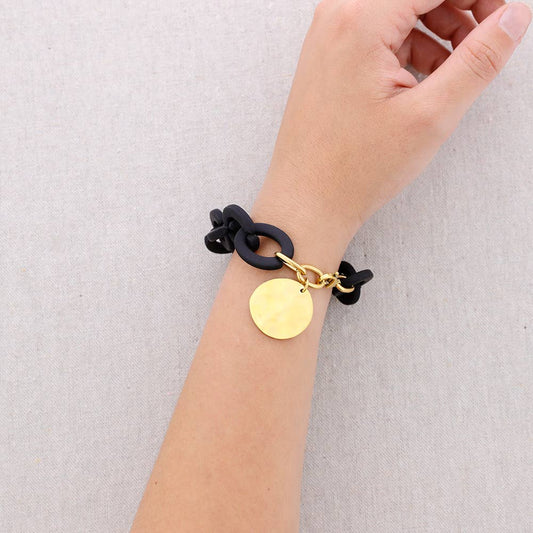 Stålharts Links Armband