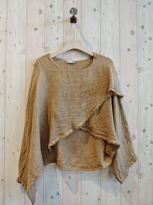 BLUS KORSAD LINNE 100%