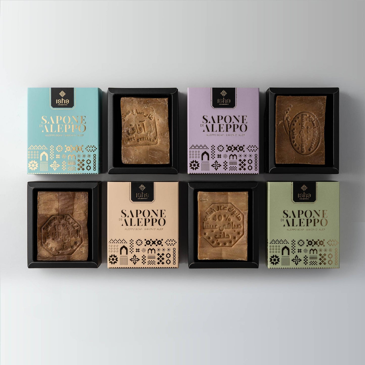 Fast aleppotvål 5% lagerolja