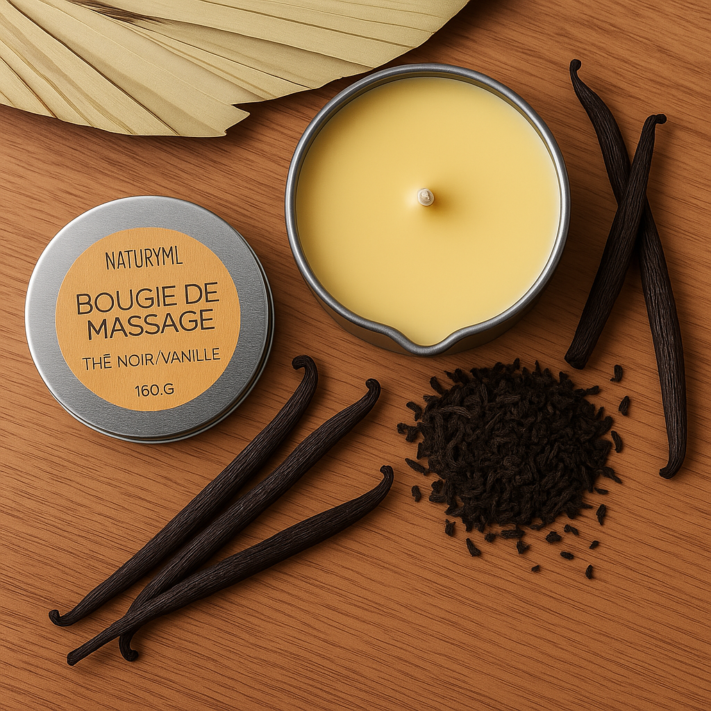 Massage-ljus - avslappnande massage -