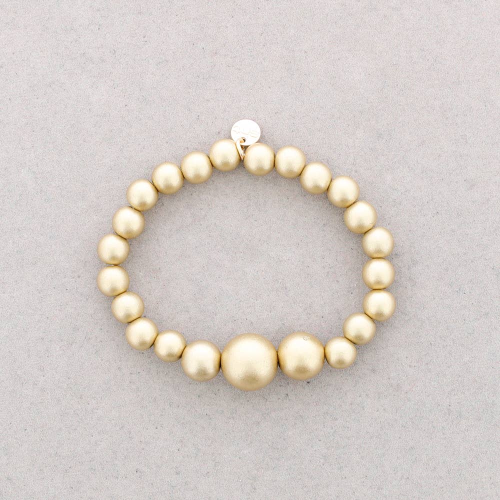 Elastiskt metallbollarmband