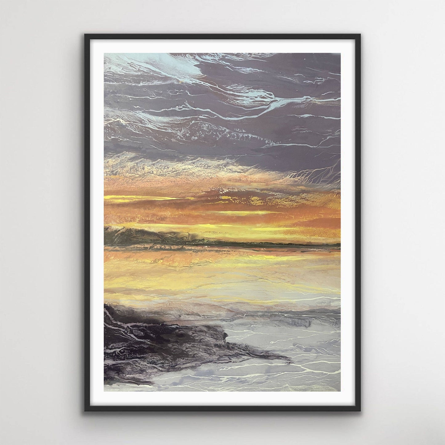 Delaminerande alkoholbläckset 'Sunset'