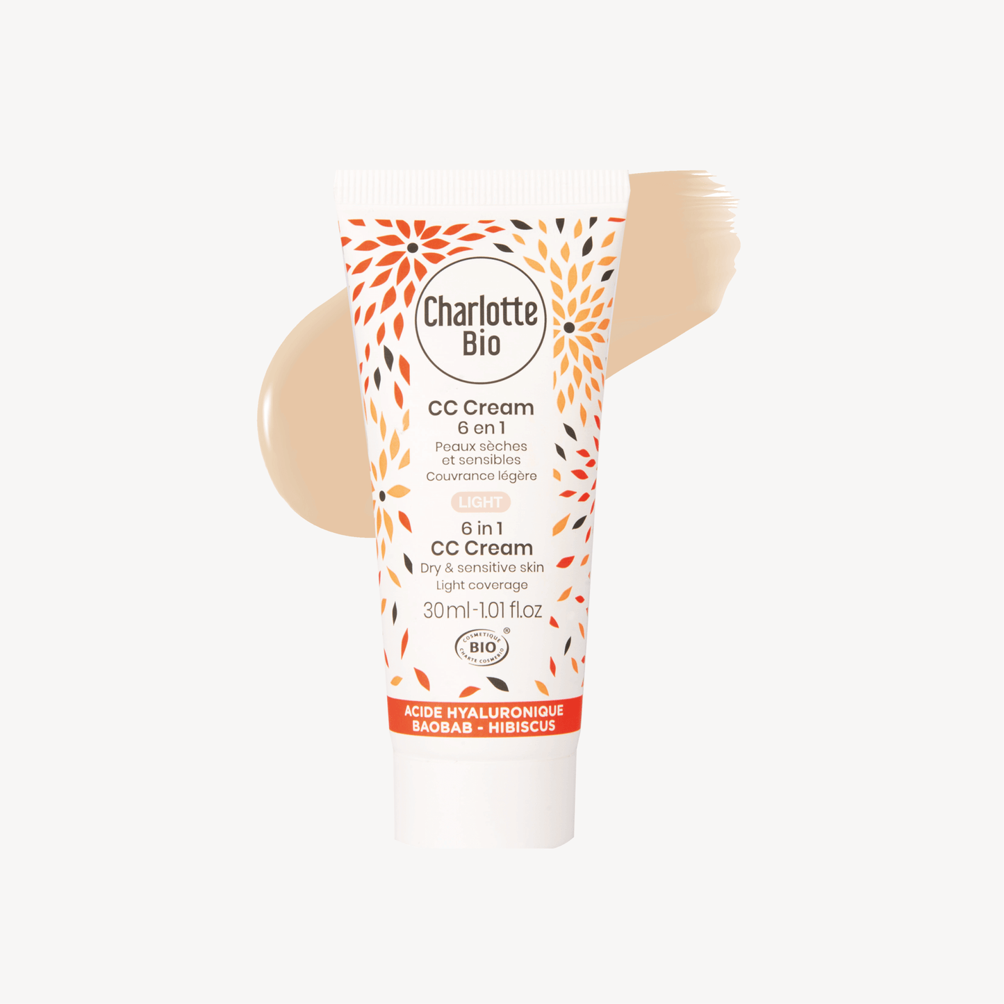 CC-kräm 6-i-1 - Anti-aging & Torr hud