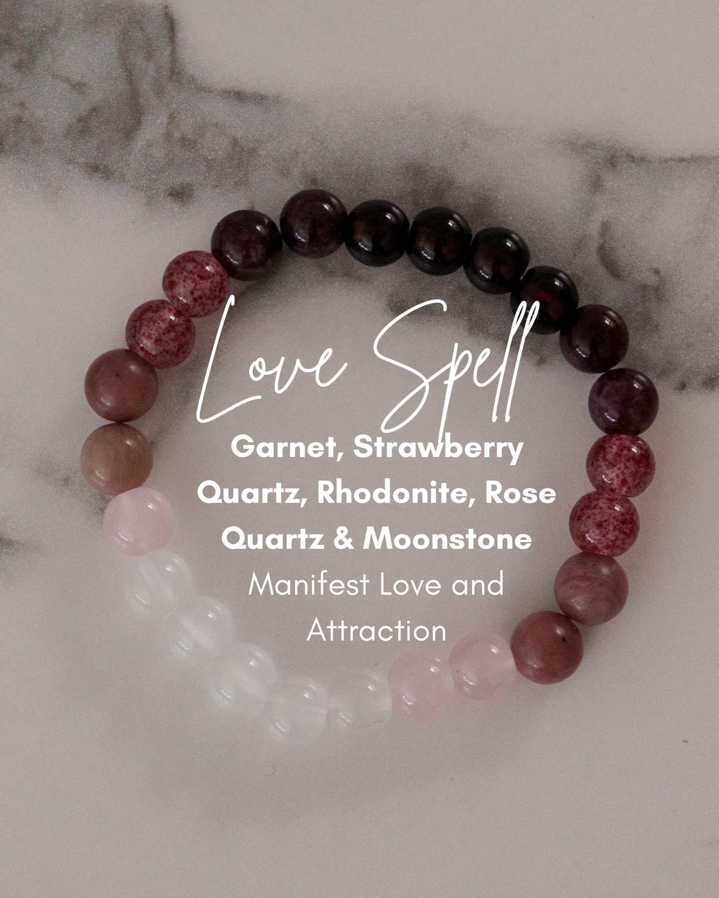 Kristallstensarmband