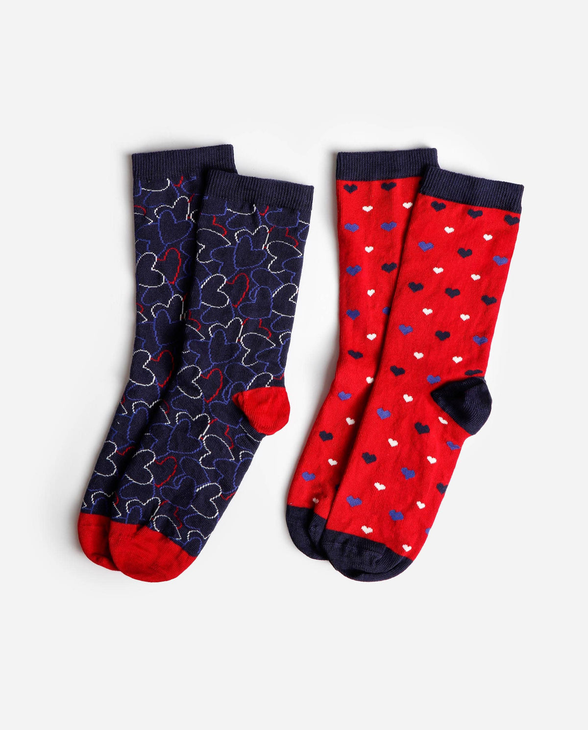 ADMAS Take me to Paris mellansockor för kvinnor, 6-pack