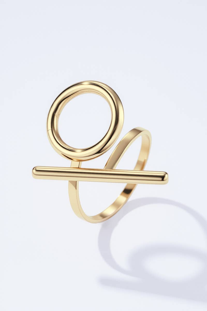 Ring i rostfritt stål