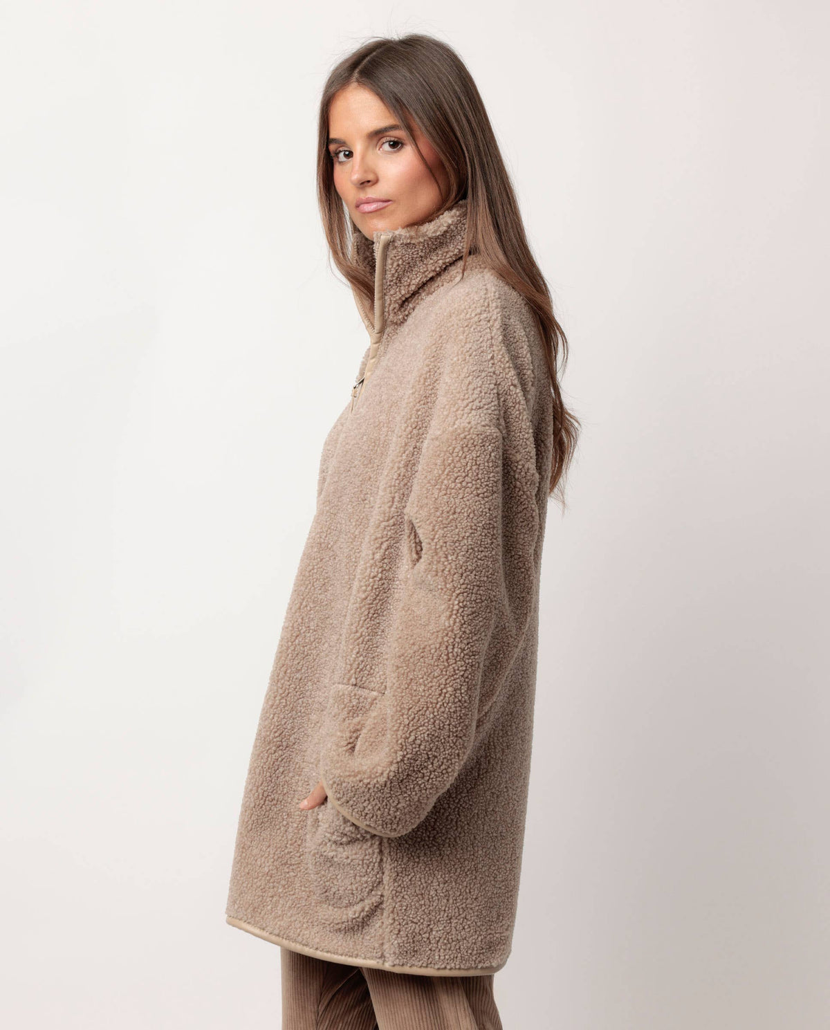 Admas Classic Långärmad Varm Sherpa Relax Hom...