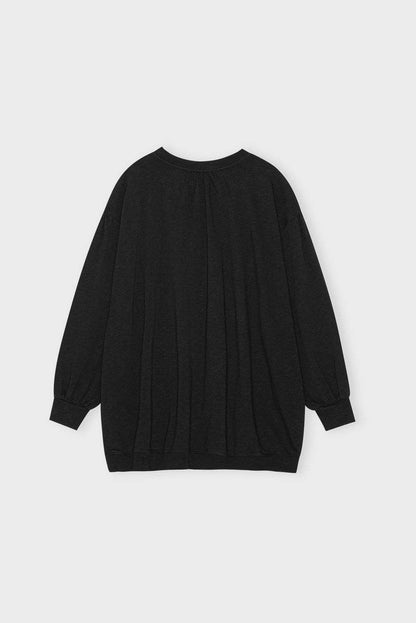 Better Sweat svart oversize sweatshirt