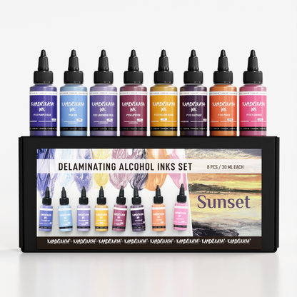 Delaminerande alkoholbläckset 'Sunset'