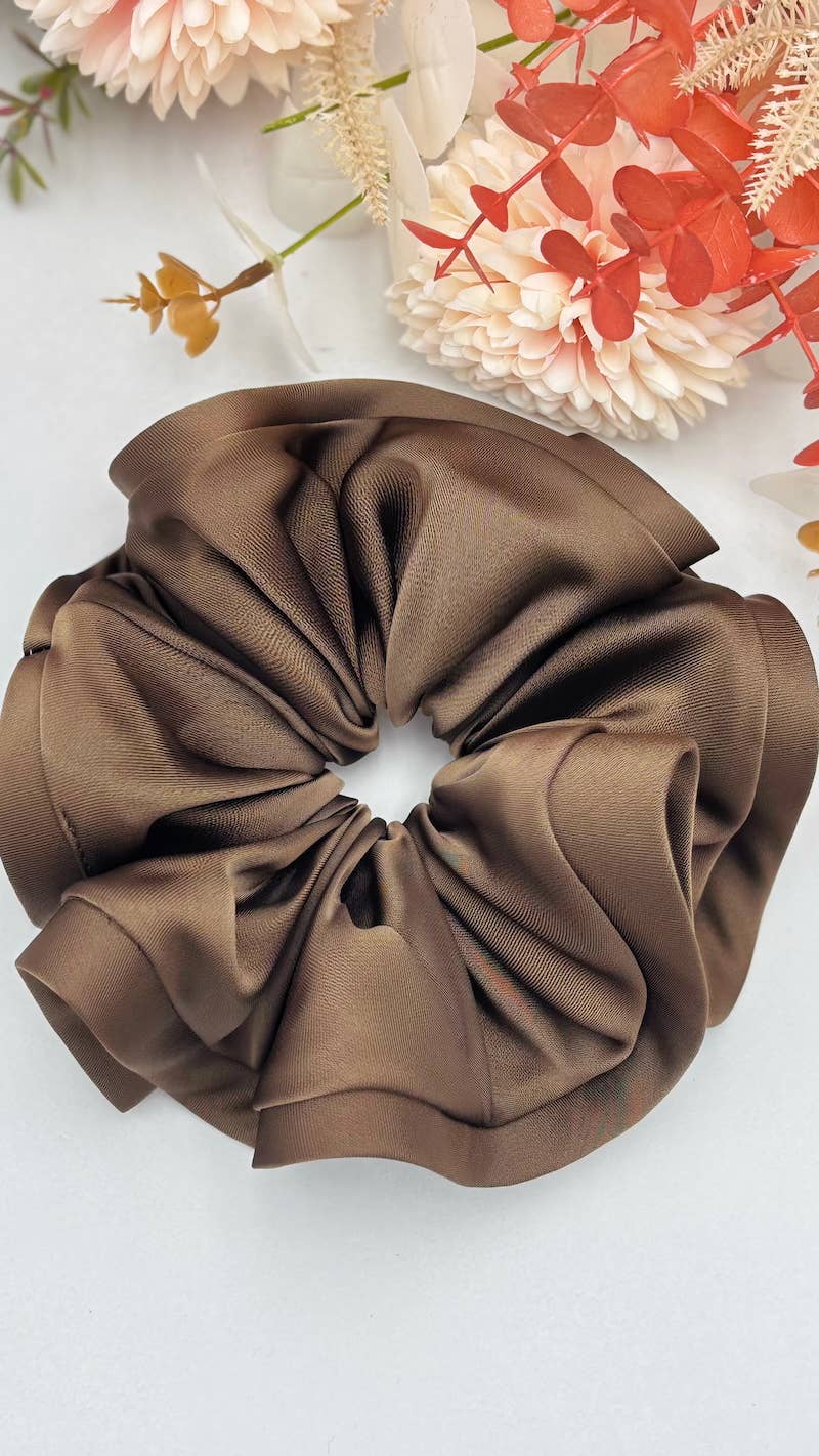 Satin hårsnodd 15 cm