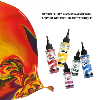 Pouringmedium för fluid art