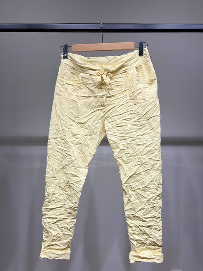 Stretch Viscose Jegging Byxor med dragsko