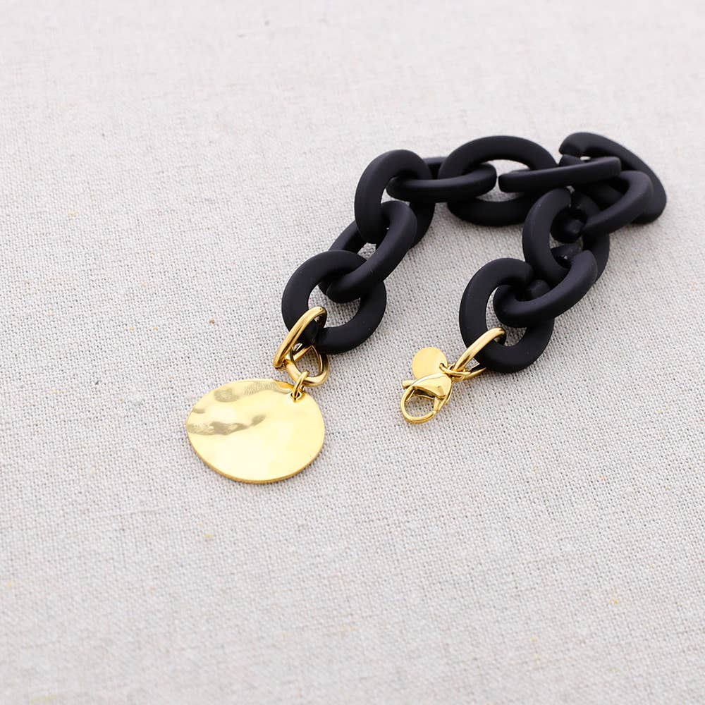 Stålharts Links Armband