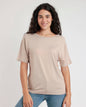 ADMAS Kortärmad T-shirt Shoulder Stones för Kvinna
