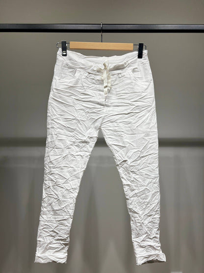Stretch Viscose Jegging Byxor med dragsko