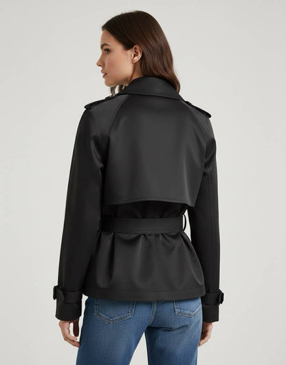 Kort trenchcoat