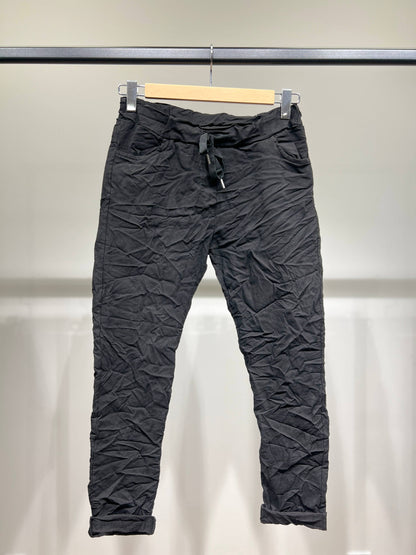 Stretch Viscose Jegging Byxor med dragsko