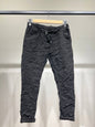 Stretch Viscose Jegging Byxor med dragsko
