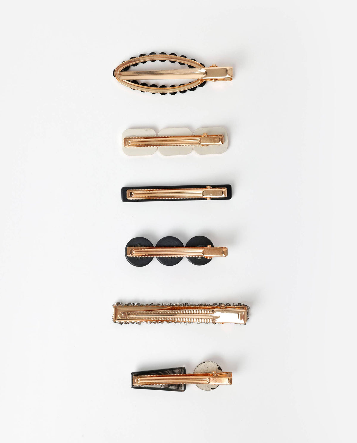Admas Set Med Glam Luxe Hårklämmor, (Förpackning Med 12 Enheter)