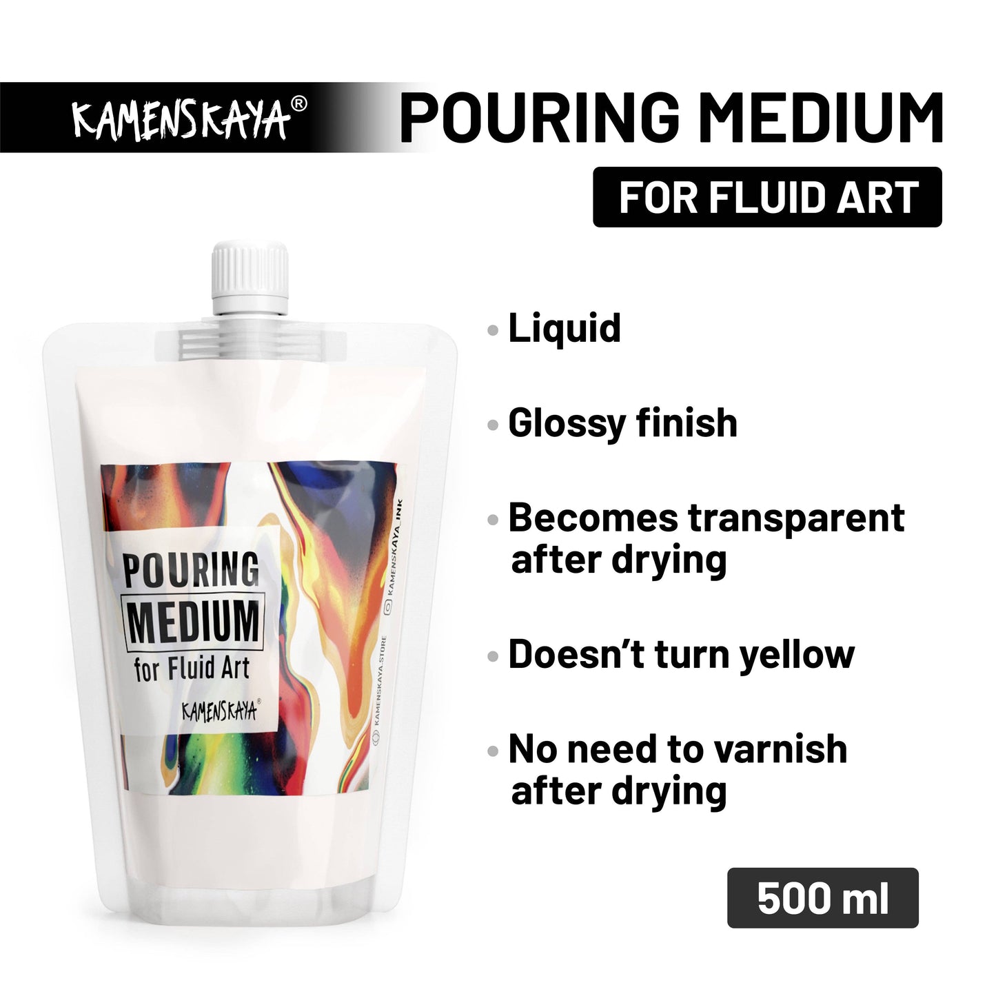 Pouringmedium för fluid art
