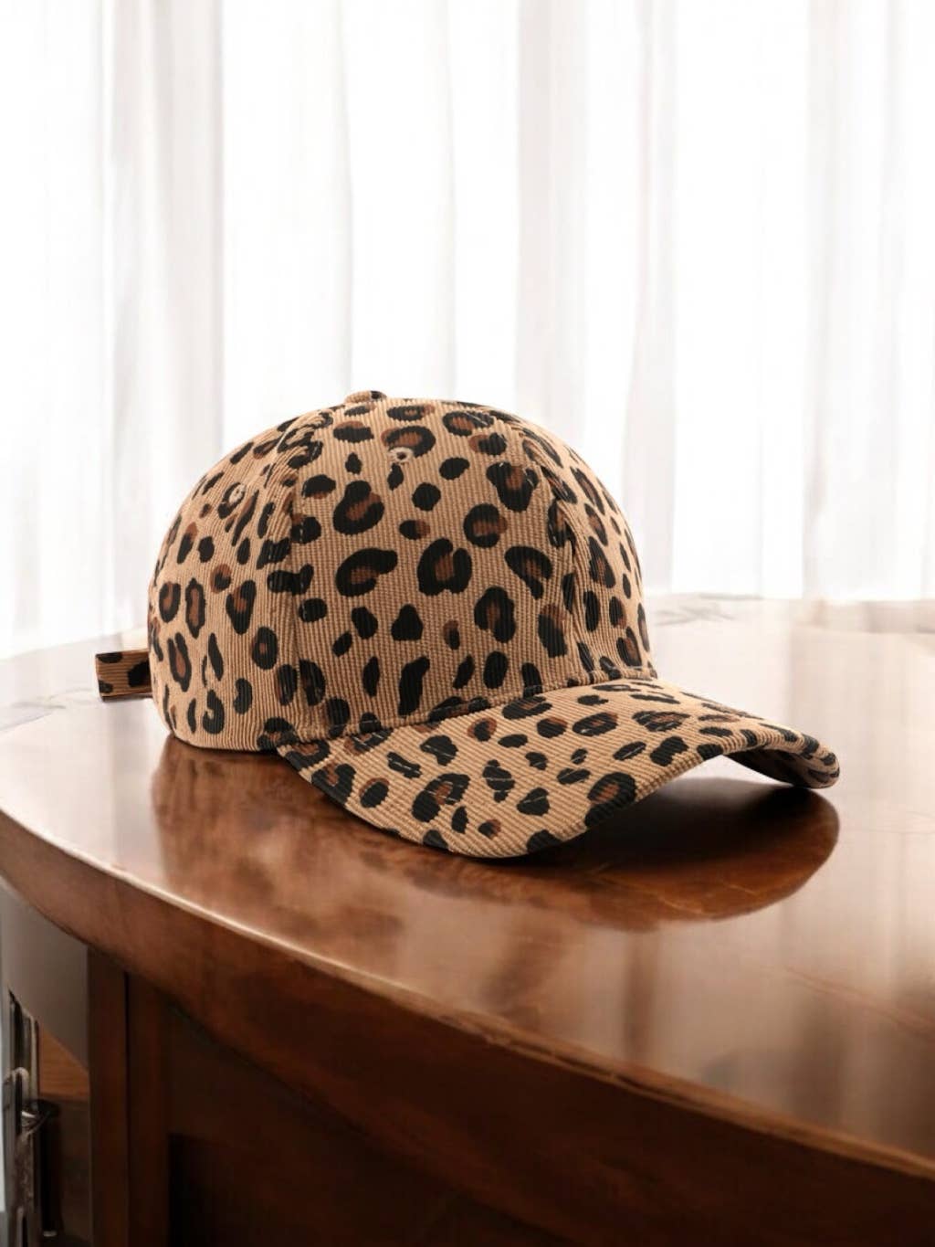 Leopardmönstrad keps MJ05
