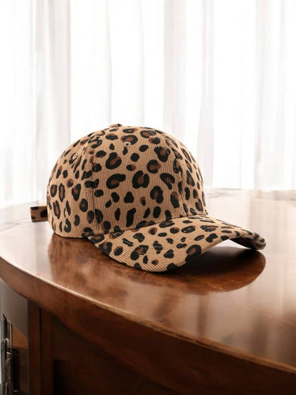 Leopardmönstrad keps MJ05