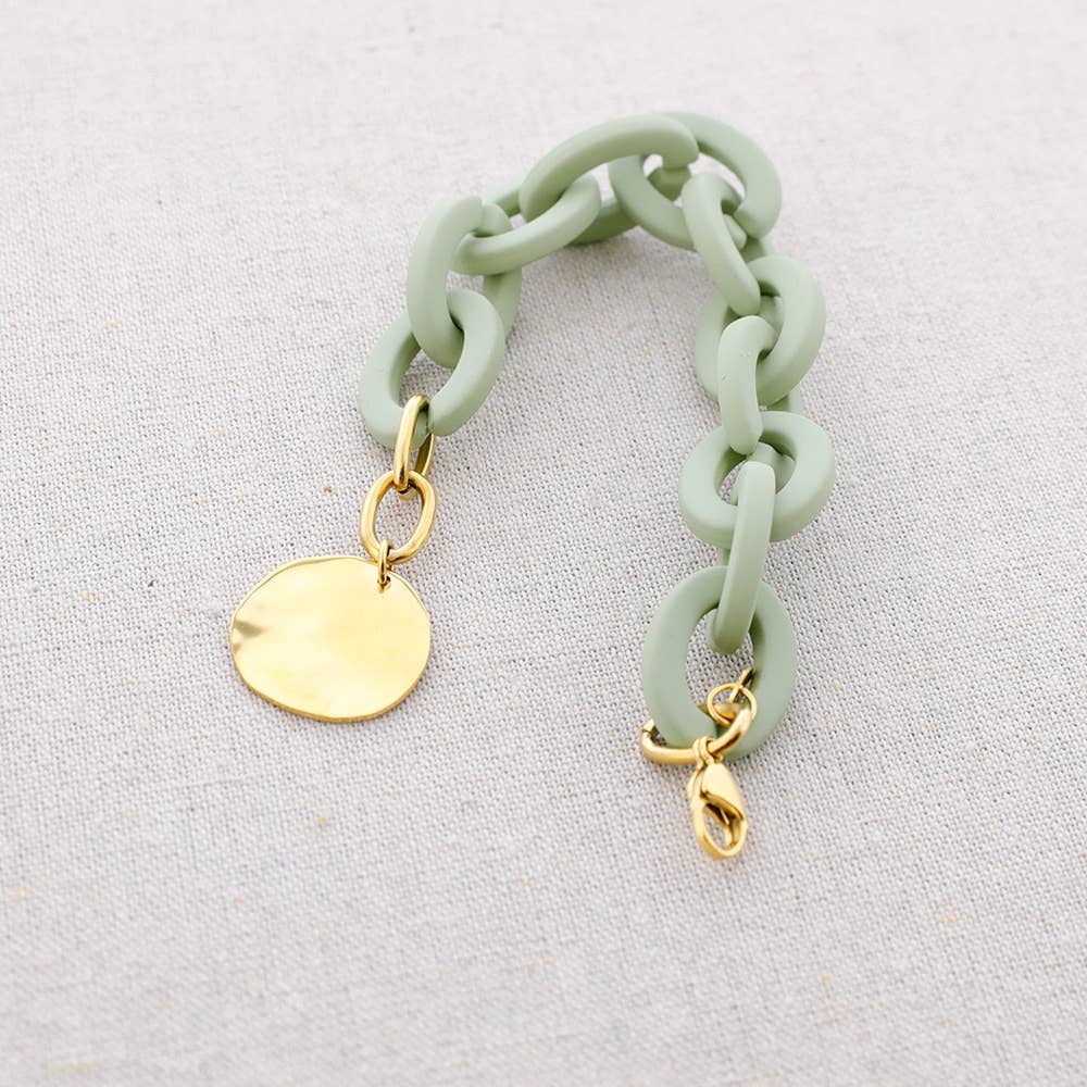 Stålharts Links Armband