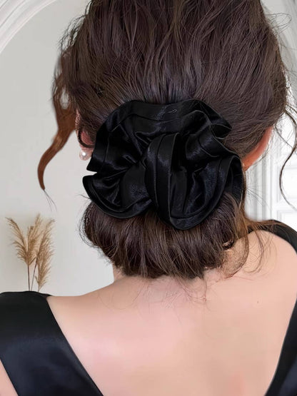 Satin hårsnodd 15 cm