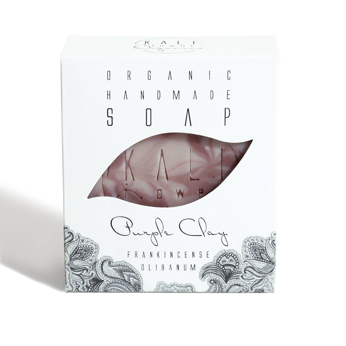 Organic Handmade Soap - Purple Clay with Frankincense