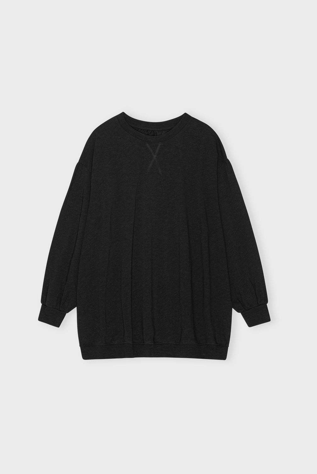 Better Sweat svart oversize sweatshirt